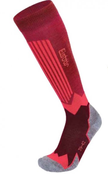 Obrázek Lyžařské ponožky EISBÄR SKI TECH LIGHT WOMAN red 15901-02
